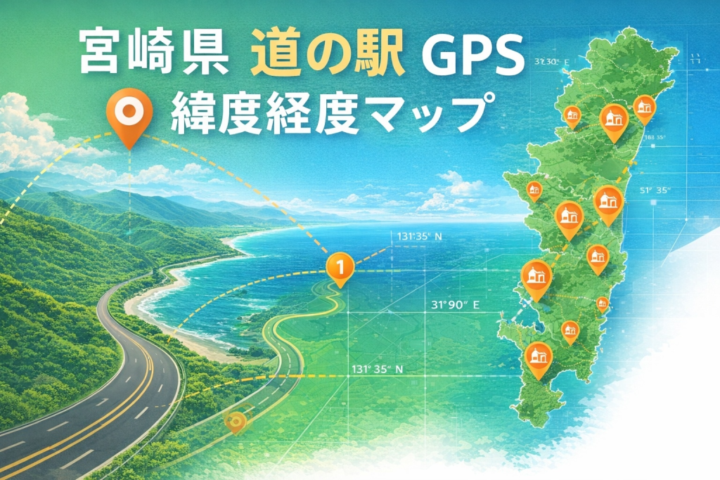 宮崎県GPSマップ
